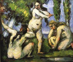 Three Bathers